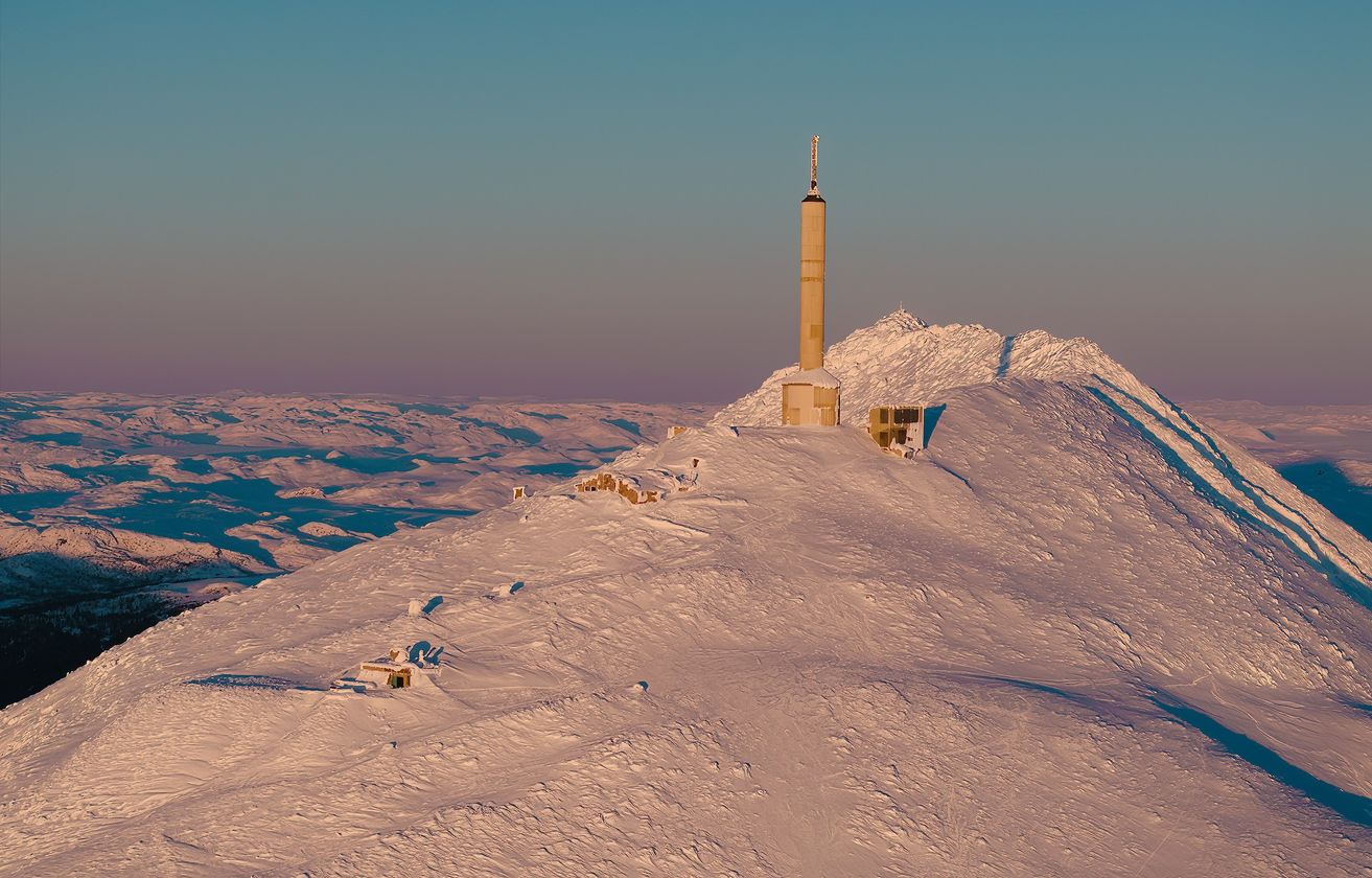 Gaustatoppen Soloppgang Liten 