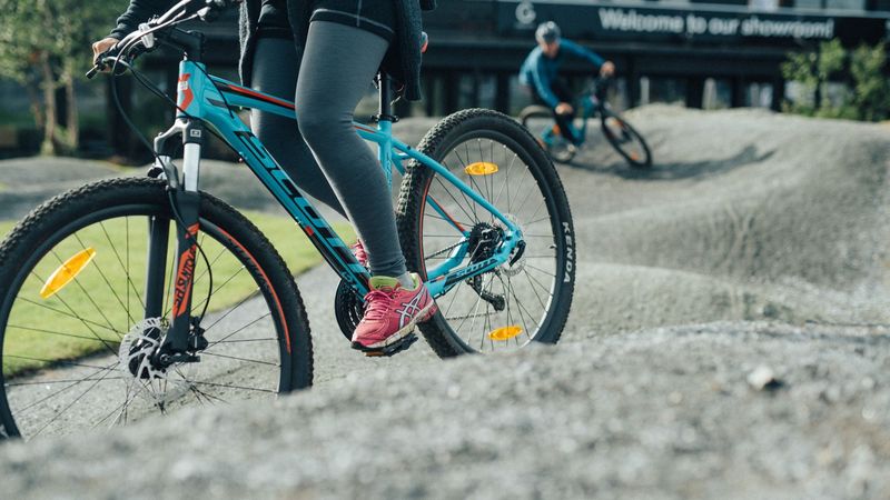 Sykkel Pump Track Klippet
