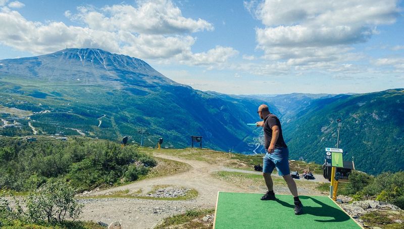 Diskgolf Fjellbane Sommer Samuel 169
