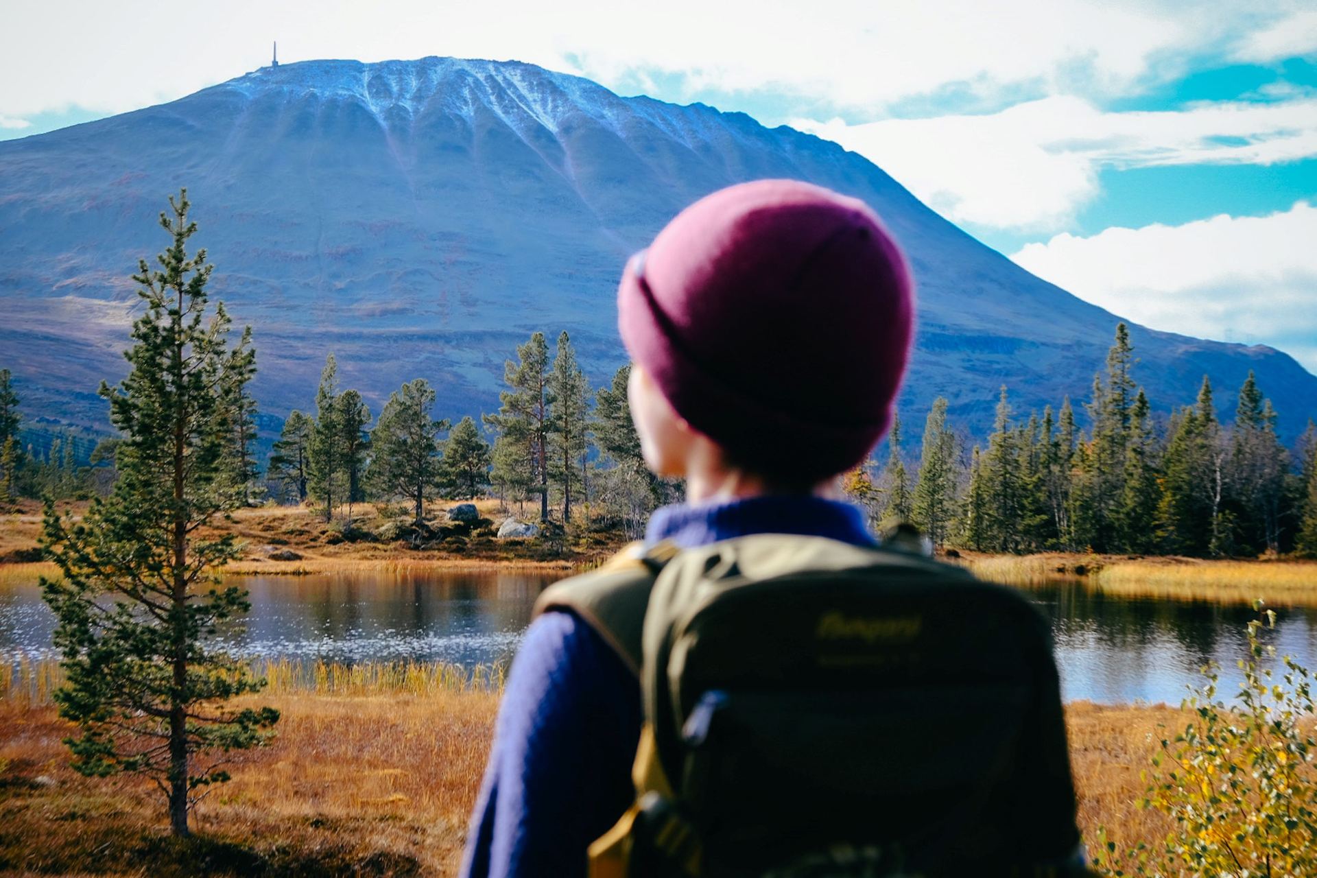 Barnas Gausta Fjelltur Fjellvandring Høst Autumn Fall