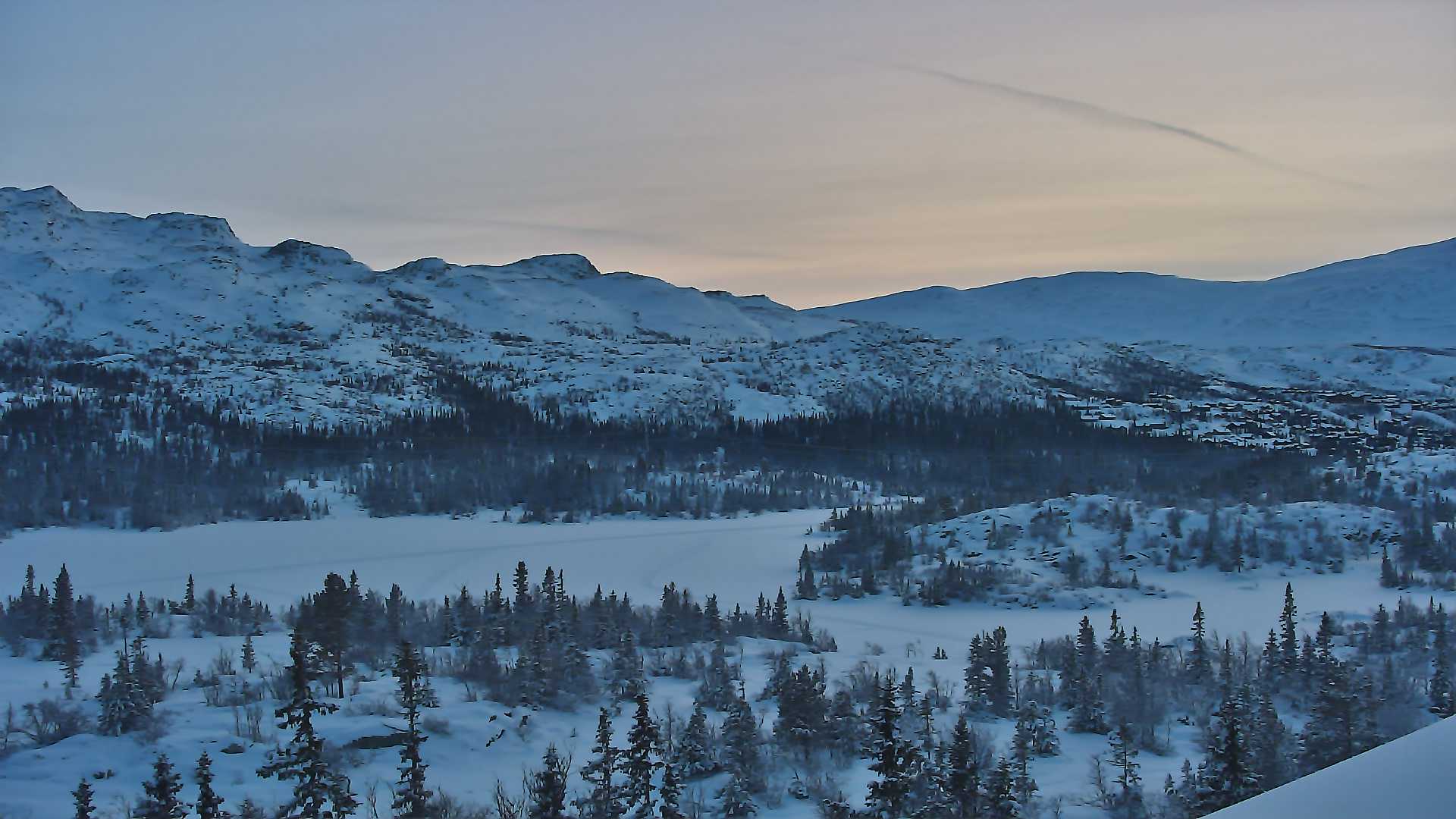 Gaustablikk Fjellresort towards Toreskyrkja